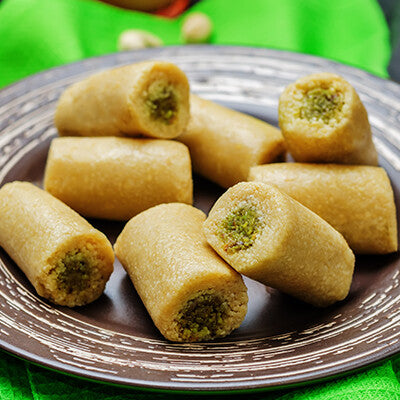Aha Bazaar Kaju Pista Roll 250gms