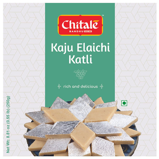 Chitale Bandhu Kaju Elaichi Katli 250gms