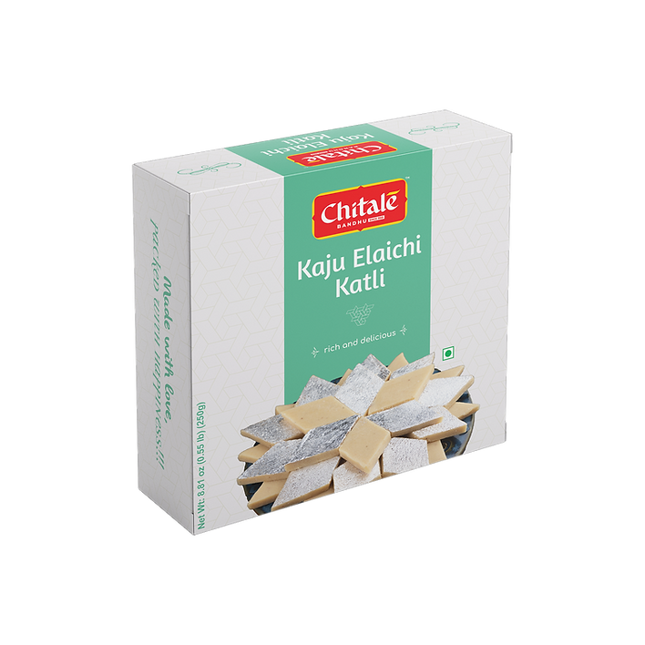 Chitale Bandhu Kaju Elaichi Katli 250gms