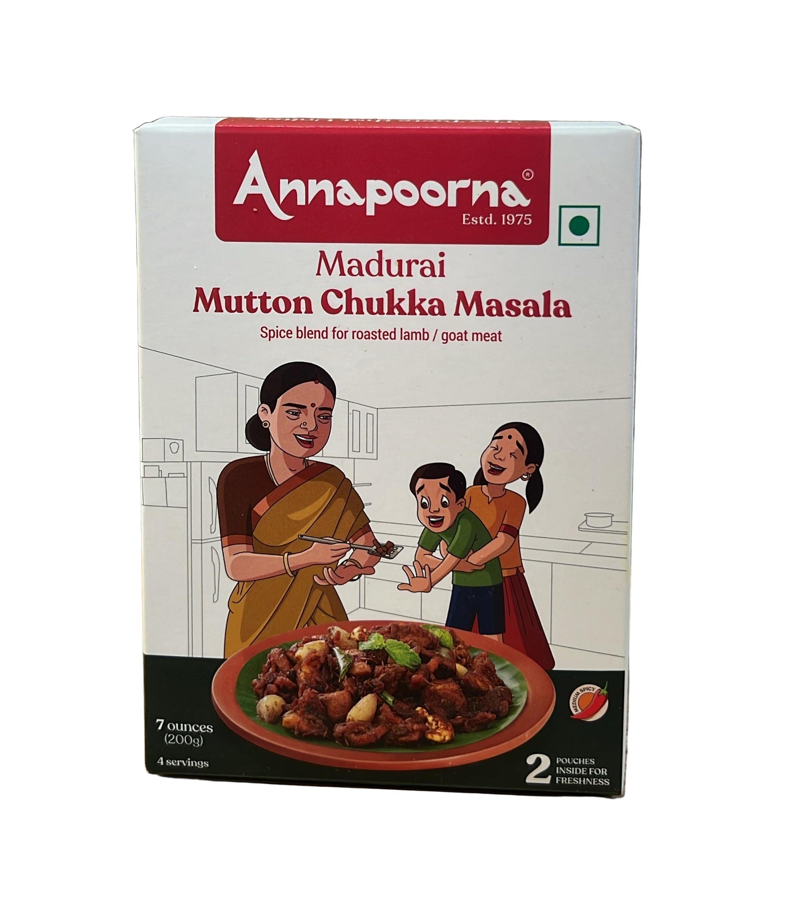 ANNAPOORNA MADURAI MUTTON CHUKKA MASALA 200G