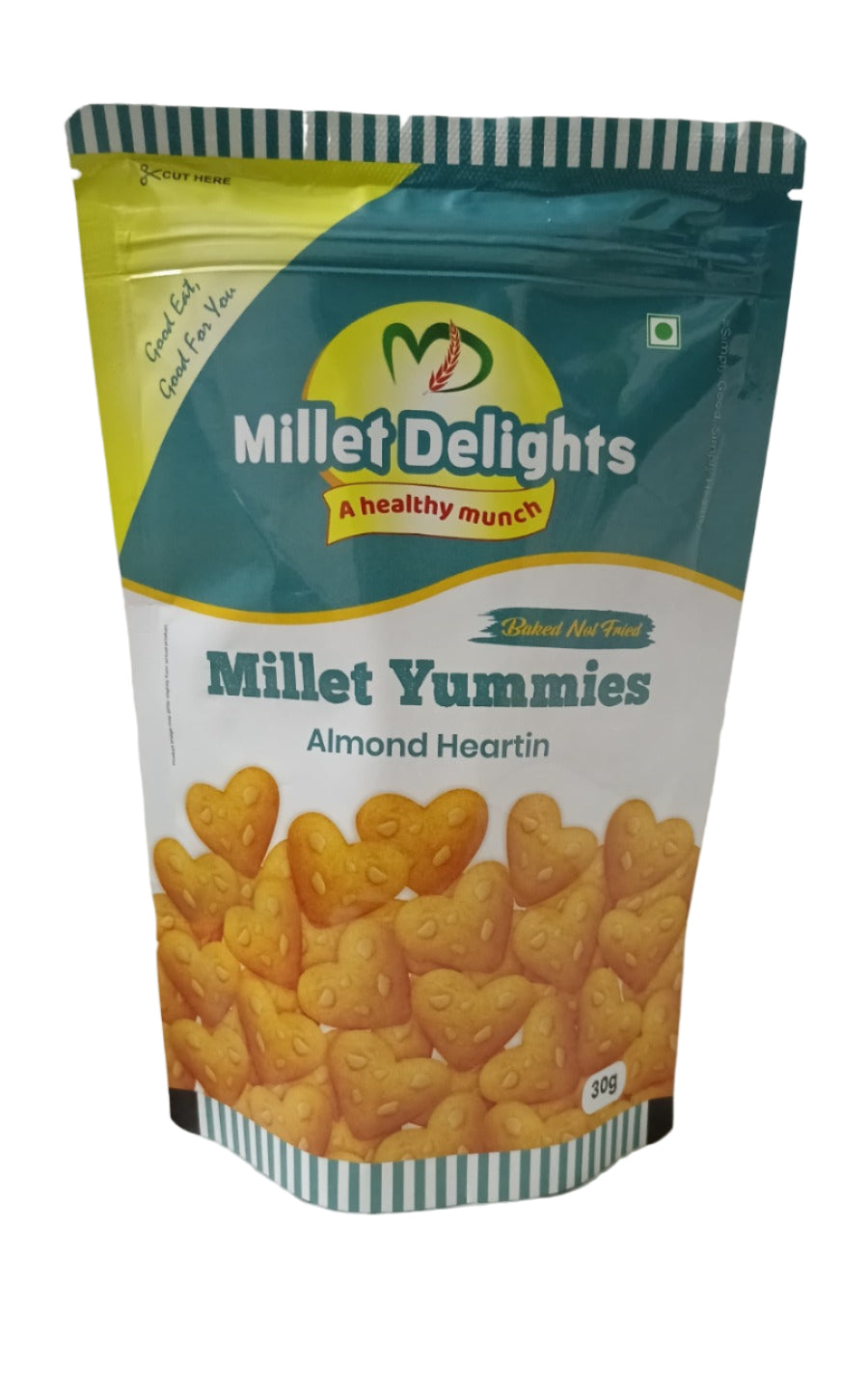 MILLET DELIGHTS - ALMOND HEARTIN