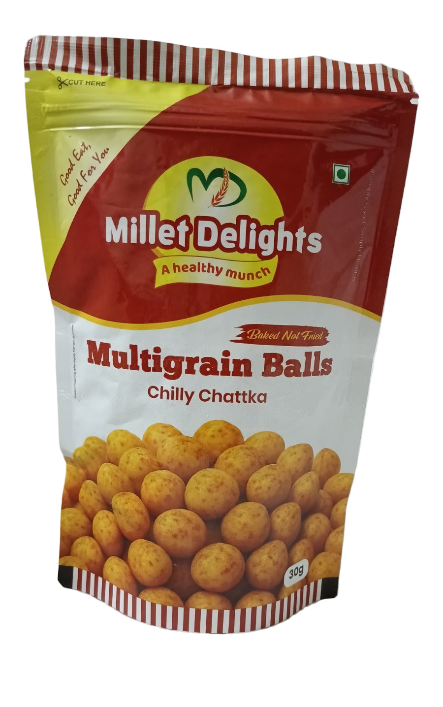 MILLET DELIGHTS - MULTIGRAIN BALLS - CHILLY CHATTKA