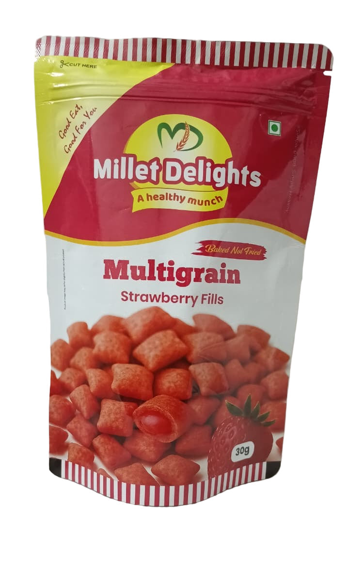 MILLET DELIGHTS - STRAWBERRY FILLS