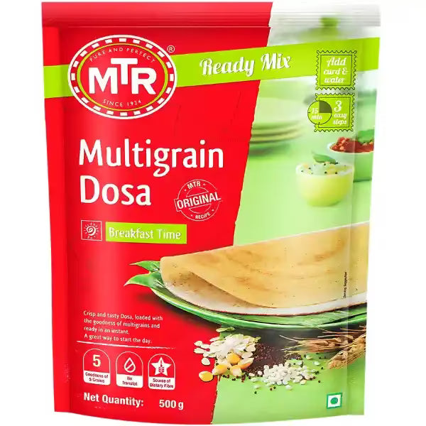 MTR INSTANT MULTIGRAIN DOSA MIX 500G
