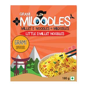 Grami Little Millet Noodles -180G (pack of 1)