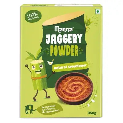 Manna Jaggery Powder 350g (pack of 1)