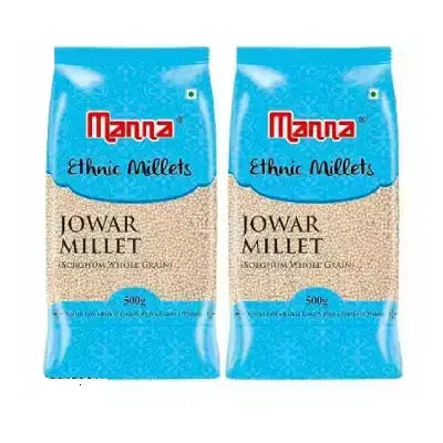 Manna Jowar Millet-1kg (pack of 1)