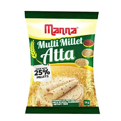 Manna Multimillet Atta-5Kg - 5Kgs