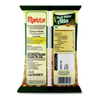 Manna Multimillet Atta-5Kg - 5Kgs