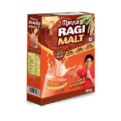 Manna Ragi malt-200g (pack of 1)