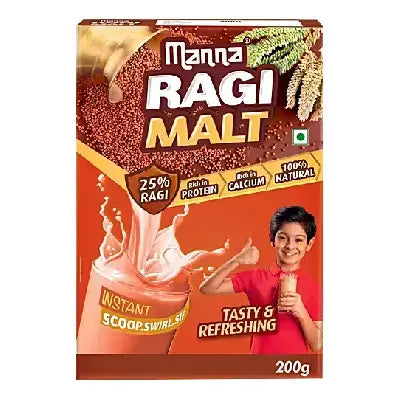 Manna Ragi malt-200g (pack of 1)