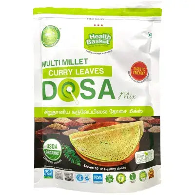 Multi-Millet Curryleaf Dosa Mix-300g