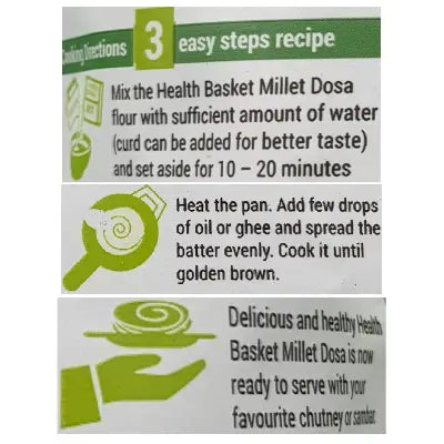 Multi-Millet Curryleaf Dosa Mix-300g