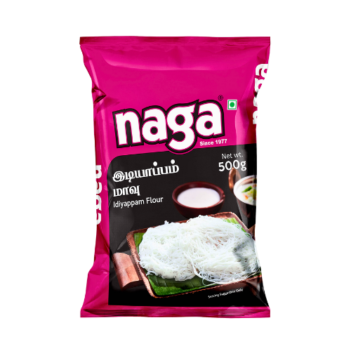 NAGA IDIYAPPAM / KOZHUKATTAI (STRING HOPPER) FLOUR 500G