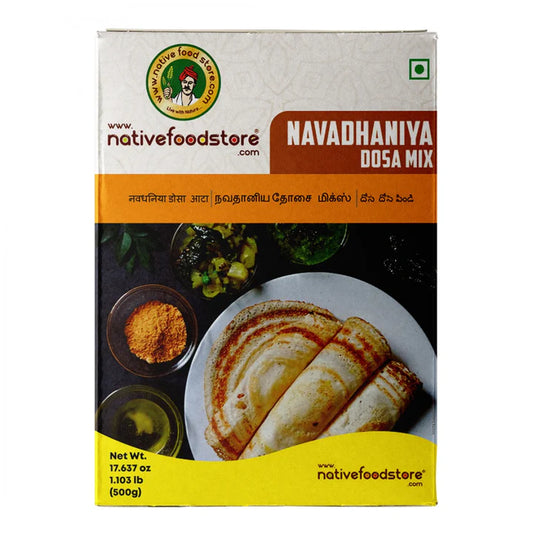 Native Food Store Millet Dosa Mix 500g - Navadhaniyam