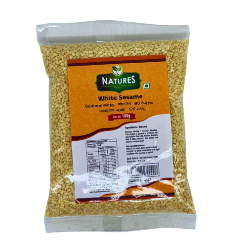 NATURES TILL SEEDS (SESAME) 100G - White
