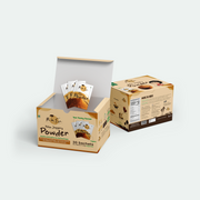 Palm Era's  Natural Palm Jaggery Powder Sachets (30 Pack) – Portable Sweetener