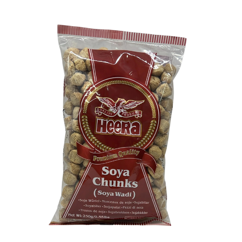 HEERA SOYA WADI (CHUNKS) 250G