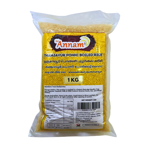 SRI ANNAM THANJAVUR PONNI BOILED RICE 1KG