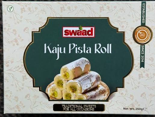 Swaad Kaju Pista Roll 250g