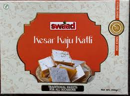 Swaad Kesar Kaju Katli 250g