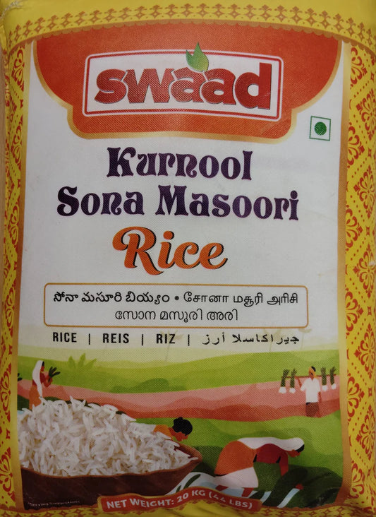 SWAAD KURNOOL SONA MASOORI 5 KG