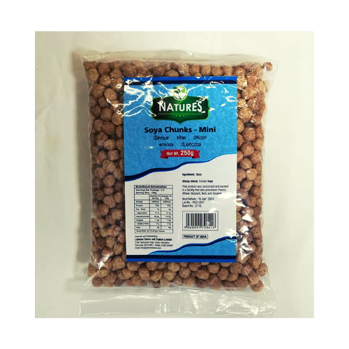 NATURES SOYA CHUNKS MINI 250G