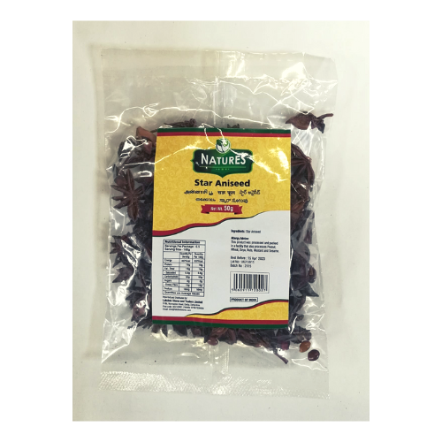 NATURES BADIAN STAR ANISEED 100GMS