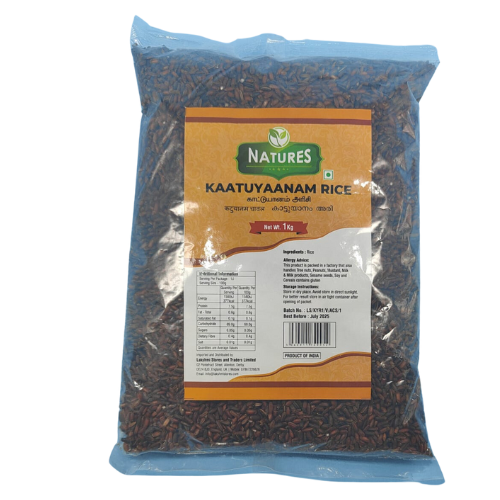 NATURES KAATTUYAANAN RICE 1KG