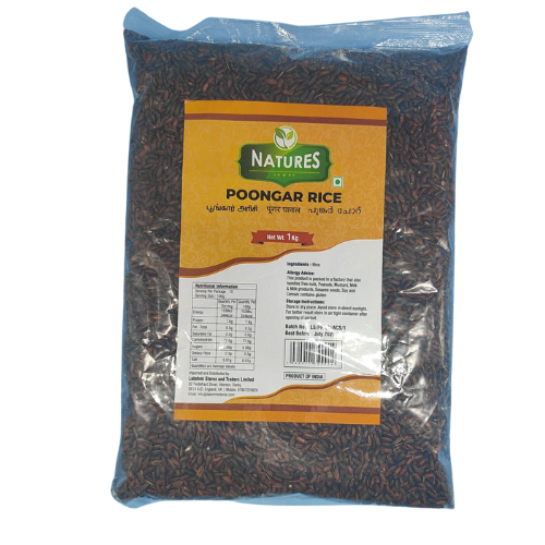 NATURES POONGAR RICE 1KG