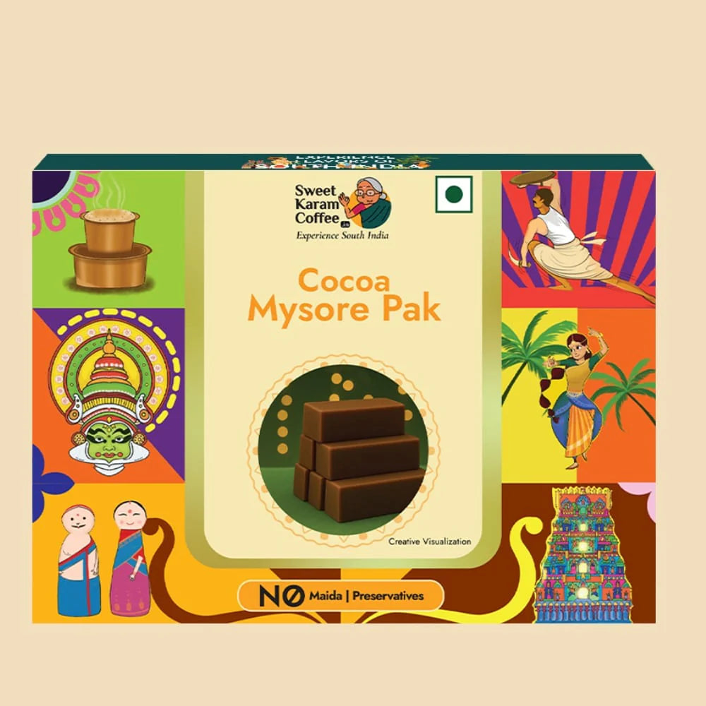 Sweet Karam Coffee's - Cocoa Mysorepak 100gms