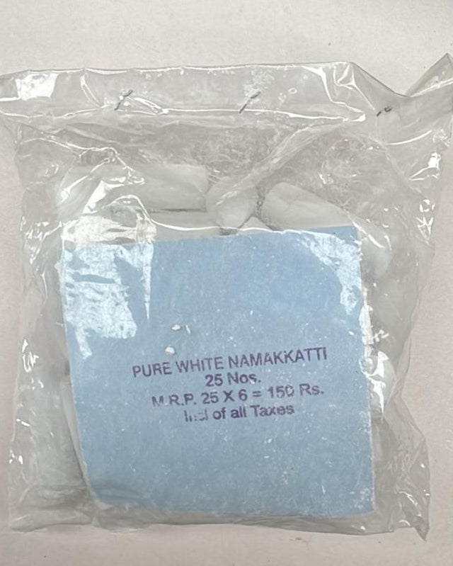 Gopuram White Namakati (25 Nos)