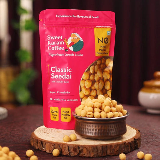 Sweet Karam Coffee's - Classic Seedai (Mini Crunchy Balls)