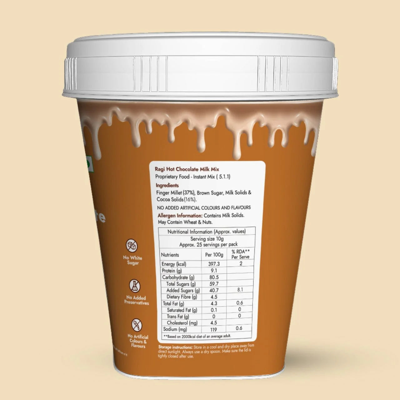 Sweet Karam Coffee Ragi Hot Chocolate Milk Mix