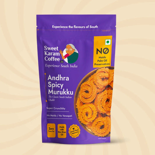 Sweet Karam Coffee's -Andhra Spicy Murukku 95gms