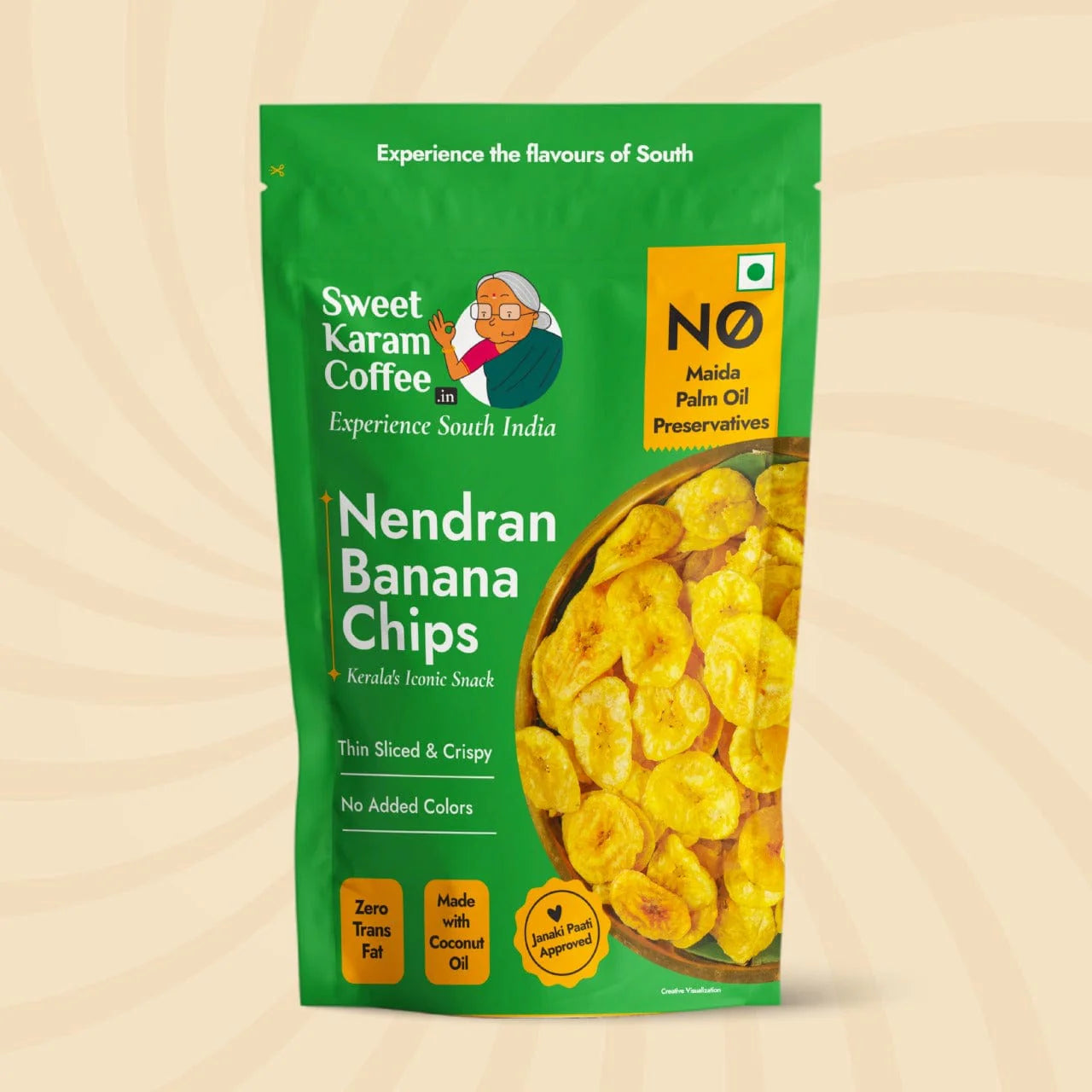 Sweet Karam Coffee's -Kerala Banana Chips 200gms