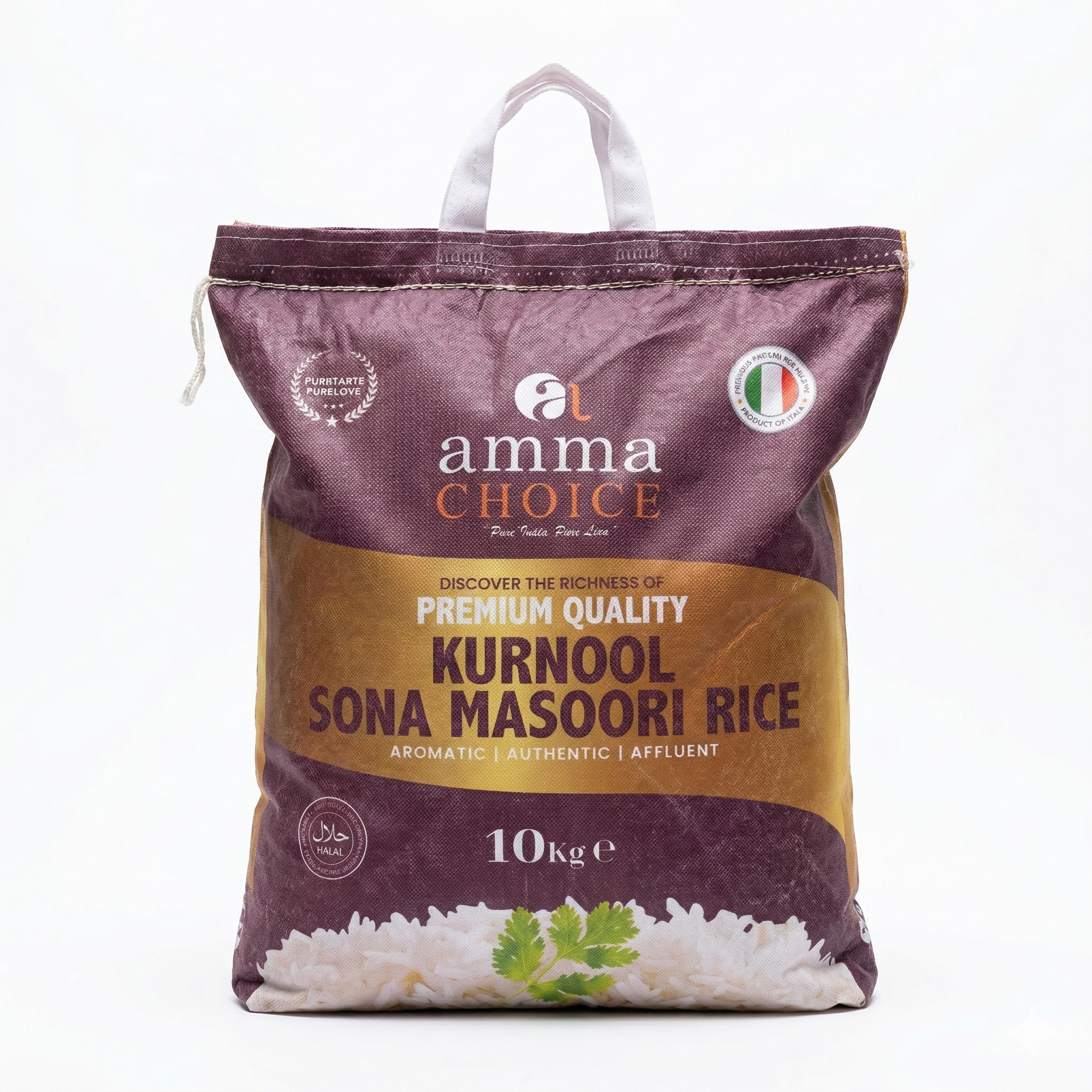 Amma Choice Kurnool SONAMASOORI RICE 10KG