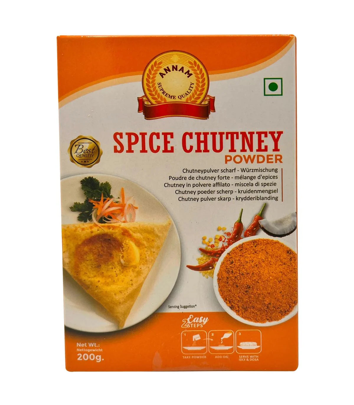 Annam Spiced Chutney Powder - 200g