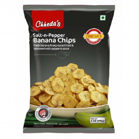 Chheda's Banana Salt and Pepper 170g