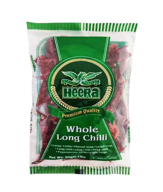 HEERA CHILLI WHOLE LONG 50G