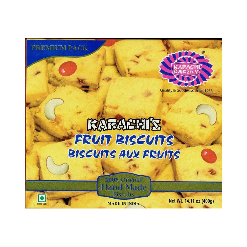 Karachi Fruit Biscuits 400g