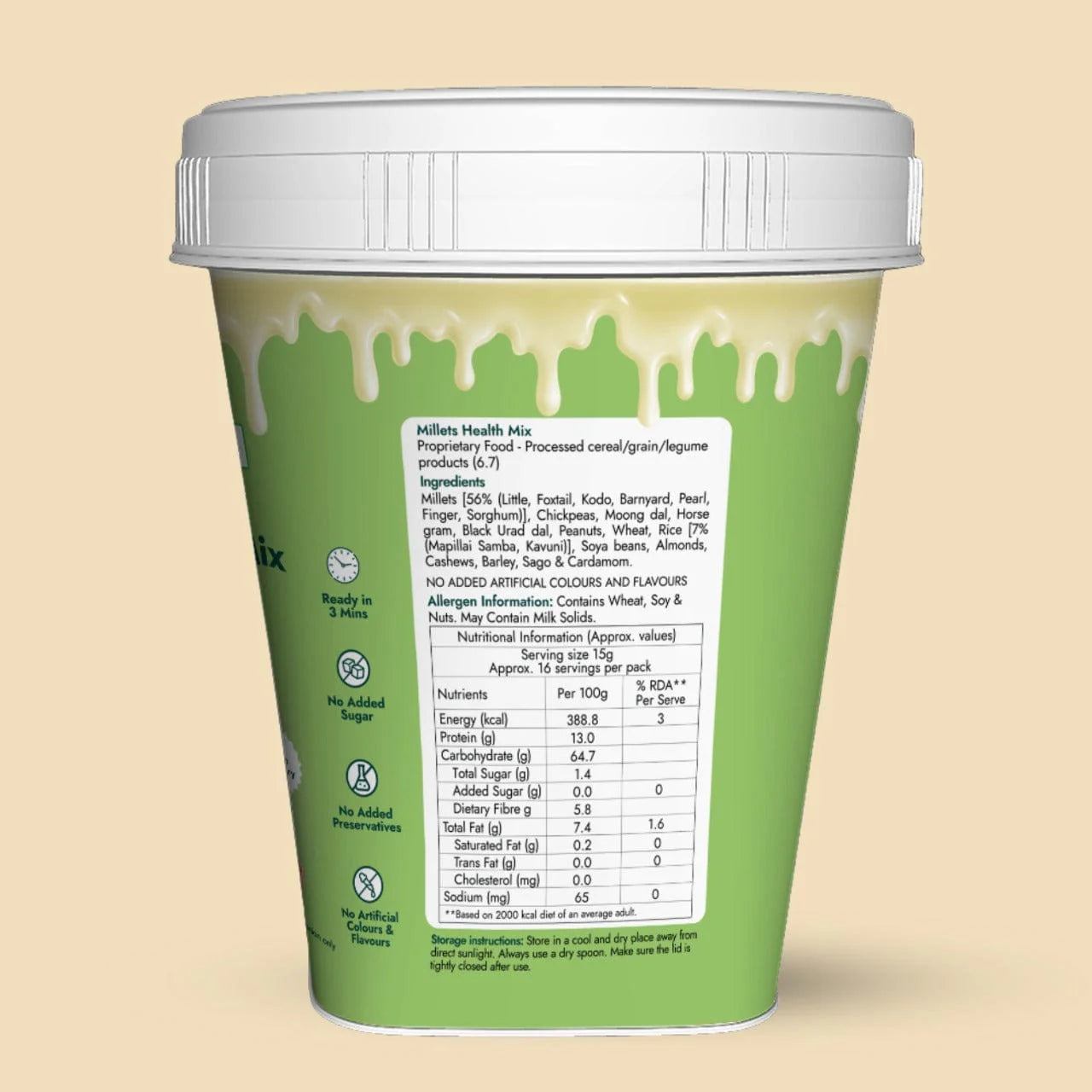 Sweet Karam Coffee Millets Health Milk Mix (Kanji Maavu) 250gms