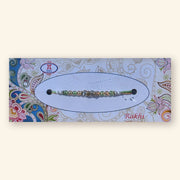 Rakhi — Classic Green & Gold Beaded