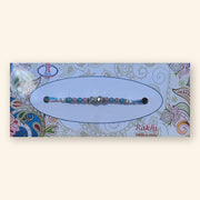 Rakhi — Classic Pink & Blue Beaded