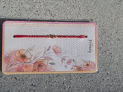 Rakhi — Trendy Red Braided Thread with Crystal